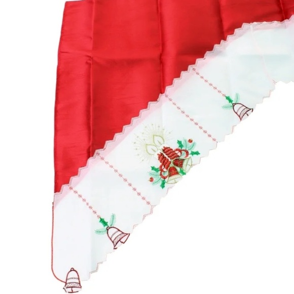 Royal Bell 3PC Christmas Kitchen Curtain Set - Picture 4 of 4